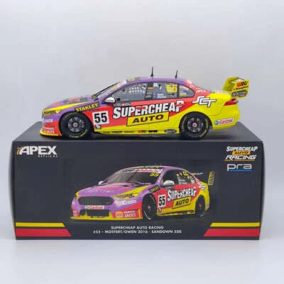 1/18 Apex Ford Supercheap Auto Racing #55 Mostert/Owen 2016 Sandown 500 AD81421 - Image 1 of 4