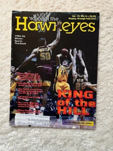 Voice of Hawkeyes 1995-96 Iowa Winter Sports Yearbook Jeff McGinness Wrestling - Picture 1 of 4