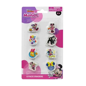 Paquete de 8 borradores Party Favors Disney Minnie - Paquete de 3 paquetes. - Imagen 1 de 2