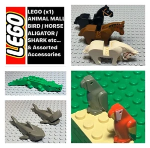 LEGO (x1) MALL ANIMAL: COCODRILO-CABALLO-TIBURÓN + ACCESORIOS - Imagen 1 de 23