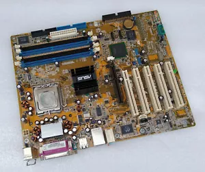 ASUS P5P800 REV. 1.01 LGA-775 Motherboard | Includes CPU - Bild 1 von 10
