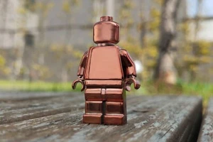 LEGO CHROME COPPER BRONZE AUTHENTIC CUSTOM HIGHEST QUALITY MONOCHROME MINIFIGURE - Picture 1 of 1