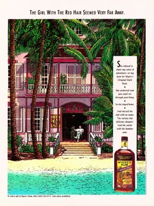 MEYERS'S RUM AD #7 RARE 1990 OUT OF PRINT  - Bild 1 von 2