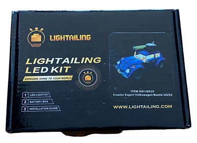 Iluminación LED para Lego Kit 10252 - Lightailing Creator Expert Volkswagen Beetle Foto 1 de 4