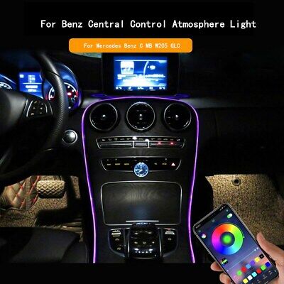 For Mercedes C MB W205 GLC 2015~20 Interior Decorative Atmosphere Ambient Light • 37.12€