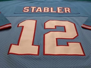KENNY STABLER CUSTOM **XL* THROWBACK JERSEY, SEWN! - Picture 1 of 4