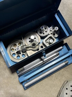 Kit Dobladora de Tubo Amplio Rango IMPERIAL 1/4", 3/8", 1/2", 5/8" y 3/4" Foto 1 de 4