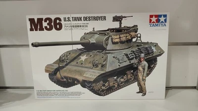 M36 US Tank Destroyer 1:35 – Kit Modellismo Tamiya 35390 carro armato militare - Immagine 1 di 4