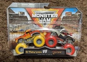 Monster Jam El Toro Loco vs Pirate’s Curse 2-Pack 1:64 – Series 30 – New - Picture 1 of 14