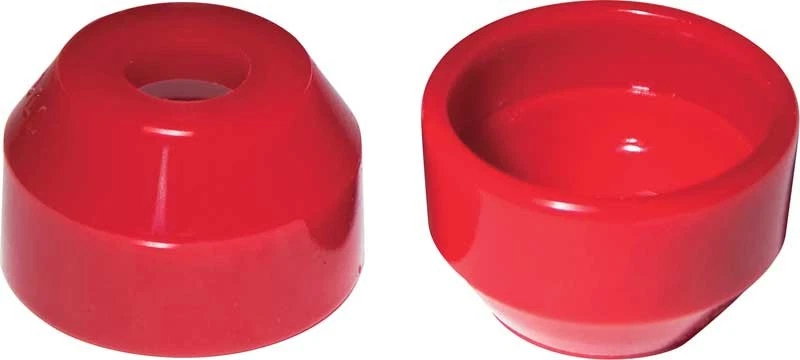 Botas de poeira Tie Rod End; Poliuretano; Vermelho; Par; GM Chrysler Ford - Imagem 1 de 1
