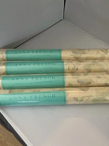 Papel tapiz Anna French tela encaje diseño hoja mismo lote X4 - Imagen 1 de 5