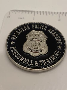 Pasadena Police Academy Challenge Coin Law Enforcement California CA LEO LE PD - Bild 1 von 13