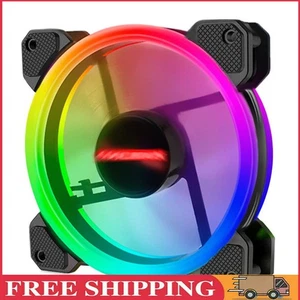 12cm RGB Small 6 Pin Quiet Desktop PC Case Cooling Fan (1 Fan) - Bild 1 von 12