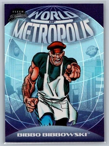 Fleer Brilliants Superman 2025 #WM-5 Bibbo Bibbowski World of Metropolis - Imagen 1 de 2