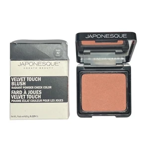 Japonesque Velvet Touch Blush Radiant Powder Cheek Color (Shade 02 Teinte) 6.5g - Picture 1 of 2