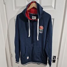 England Rugby Hoodie Medium Blue Official Merchandise Six Nations Hood