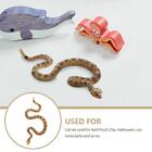 1X Big Rubber Snake Rubber Snake Figure Artificial Snake Toy 2024 G3K4