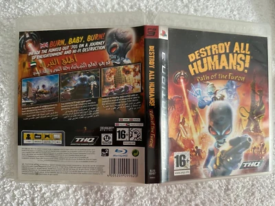 Destroy All Humans Path of the Furon Sony PS3 Free Region UK النسخة العر CIB - Image 1 of 2