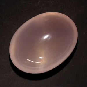 STAR ROSE QUARTZ 39 x 29 MM OVAL CABOCHON F-3175 - Picture 1 of 1