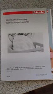 Miele Bedienungsanleitung TKC 550 WP - Bild 1 von 2