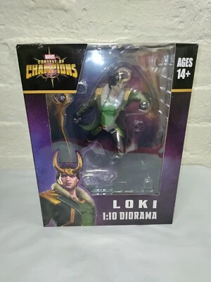 Marvel Gamer Verso Loki Concurso de Campeones 1:10 Diorama Figura Estatua Foto 1 de 2