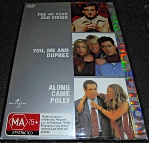2 X DVD SET (YOU,ME AND DUPREE & ALONG CAME POLLY) MISSING 40 YEAR OLD VIRGIN - Picture 1 of 2