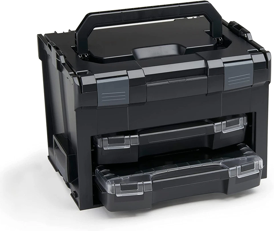 LS-BOXX 306 schwarz mit 2x i-Boxx bestückt - Bild 1 von 1