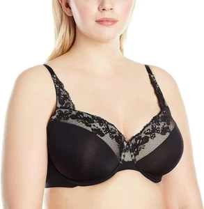 NWD Olga Cloud 9 Lace Underwire Contour Bra Black 38DD - Picture 1 of 7