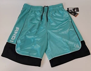 New And1 Mens Basketball Gym Workout Shorts S M L 2XL 3XL Mint Green Black - Picture 1 of 9