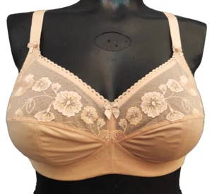Goddess USA 9150 Full Figure BH Spitze Gr.85C UK 38C vollschale BH ohne Bügel - Picture 1 of 6