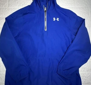 UnderArmour Youth Size Large Blue Storm 1/4 Zip Pullover Lightweight Athletic - Picture 1 of 12