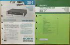 Sony X0-7 Xo-7 Stereo Deck Receiver Original Service Manual With Guide