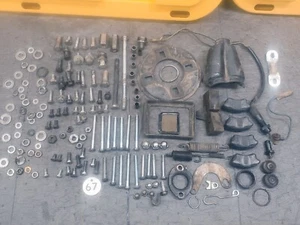 1972 HONDA CL70, BOLTS, NUTS & MISC HARDWARE FROM COMPLETE BIKE & MOTOR TEARDOWN - Picture 1 of 11