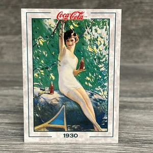1994 Collect-A-Card COCA-COLA #116 1930 calendar art Series 2 - Picture 1 of 2