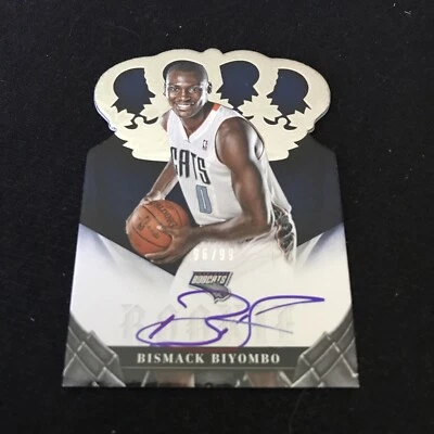 2012-13 Preferred Bismack Biyombo Rookie Auto Autograph RC #96/99 Bobcats - Image 1 of 2