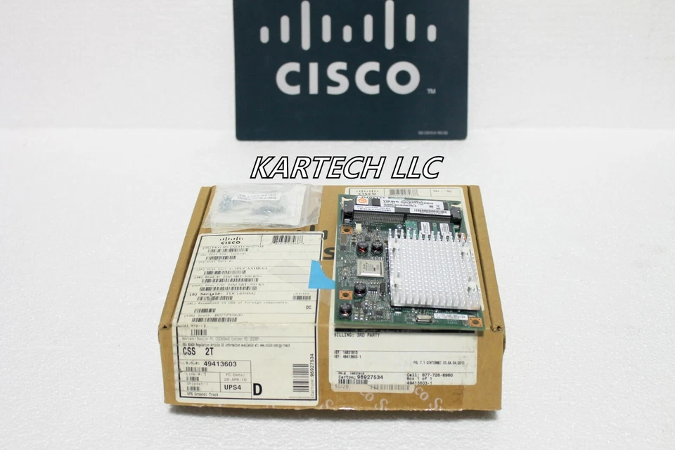Cisco ISM-SRE-300-K9 300 Internal Service Module ISM SRE 512MB DRAM, 4GB flash - Image 1 of 4