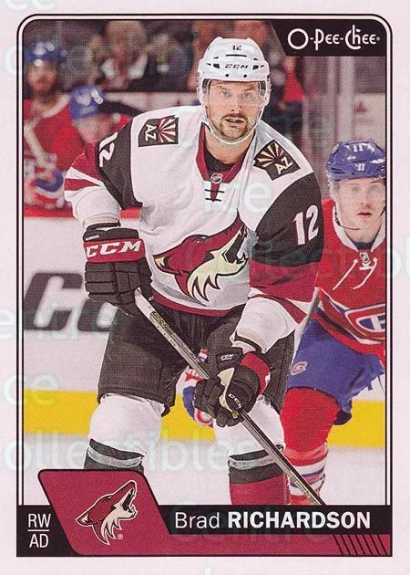 2016-17 O-Pee-Chee #104 Brad Richardson - Image 1 of 1