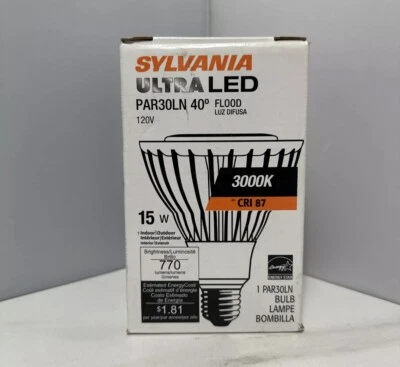 Sylvania Ultra LED  Light Bulb Par30N 120v 15W - Image 1 of 2
