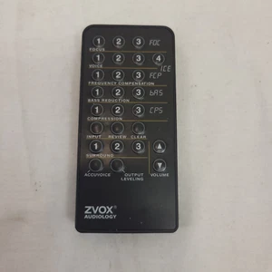 ZVOX AUDIOLOGY Soundbar Home Theater Remote Control Accuvoice Remote Tested - Picture 1 of 3