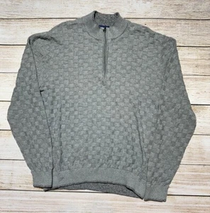 Robert Graham Mens 1/4 Zip Pullover Sweater Size X-Large XL NWOT - Picture 1 of 6