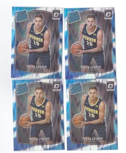 2017/18 Optic TYLER LYDON Flash Holo Prizm Refractor Mint Rookie x4 Lot - Picture 1 of 1