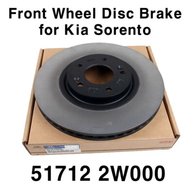 Nuevo rotor de freno de disco de rueda delantera OEM 517122W000 para KIA Sorento 2013-2019 Foto 1 de 2