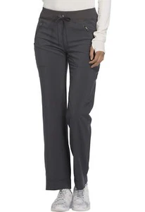 Drawstring Scrub Pants for Women, Stretch Performance Fabric CK100A, L, Navy - Picture 1 of 7