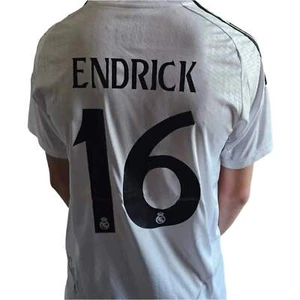 Endrick 16 Real Madrid 2024-2025 Signed Football Shirt | Brazilian Star - Picture 1 of 9