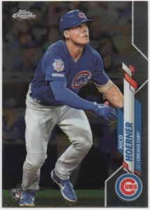 Nico Hoerner 2020 TOPPS CHROME BASEBALL Base RC #161 Cubs - Picture 1 of 2