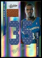 2010-11 Absolute Rookie Material Jumbo Numbers Basketball Trevor Booker Ball /25