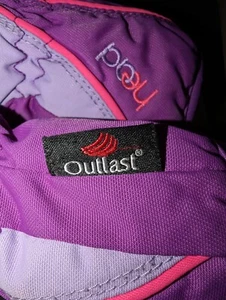 Head mittens sz XXS purple pink grey outlast water proof kids - Picture 1 of 4