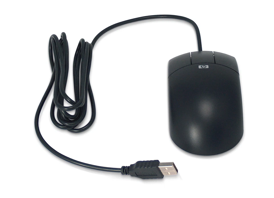 HP USB Optical 3 - Button Mouse OEM packaging OFFERS FRIENDLY - Image 1 of 1