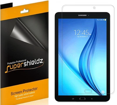 3X Supershieldz Clear Screen Protector Shield for Samsung Galaxy Tab E 9.6" - Image 1 of 3