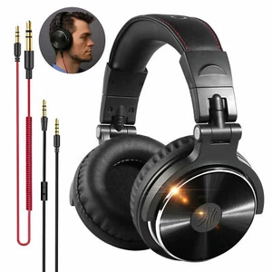 Genuine OneOdio Pro-10 Headphones Professional Studio Dynamic Stereo With Mic - Picture 1 of 7
